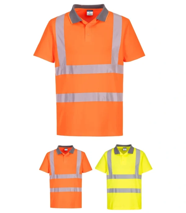 Portwest EC10 - Eco Hi-Vis S/S Polo (6 pack)